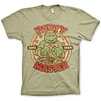 tmnt michelangelo party master t shirt teenage mutant ninja turtles