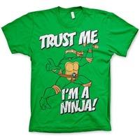 tmnt trust me im a ninja t shirt teenage mutant ninja turtles