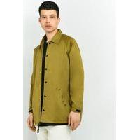 tm london olive coach jacket khaki