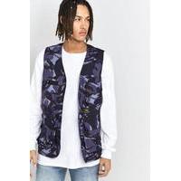 tm london blue tiger camo vest blue