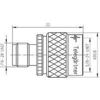 tnc adapter tnc socket n plug telegrtner j01019c0007 1 pcs