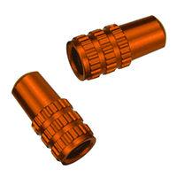 Token - Valve Caps (pair) Orange