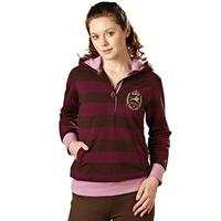 Tottie Women\'s Jessie Striped Hoody - Plum, X-Small