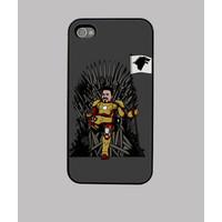 tony stark on the throne