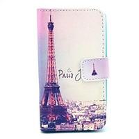 tower pattern pu leather full body case for huawei y330