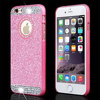 top fashion glitter powder rhinestone bling with hole hard back case f ...