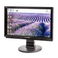 Touch Genie Touchscreen Overlay Brushed Aluminium Frame For 19 Inch/4:3 Monitor 2 Point Multi-touch Black (sol-19s 4:3-w2)