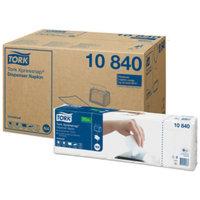 tork white 1ply 4fld napkins 10840 pk8