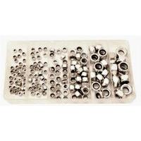 Toolzone 146pc Lock Nut Assortment In Plastic