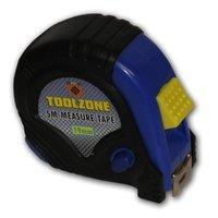 Toolzone - Rubber Coated 5 Meter Tape Measure