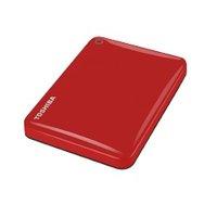 Toshiba Canvio Connect II - 2.5Inch 500GB USB 3.0 Portable Ext HDD Red