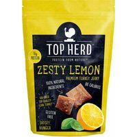 Top Herd Turkey Jerky 1 x 70g Bag Zesty Lemon