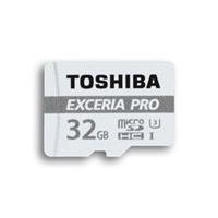 Toshiba Exceria Pro M401 microSDHC 32 GB UHS-I U3 Memory Card, Class 10 (95MBs Read, 80MBs Write)