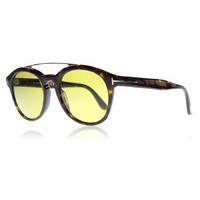 Tom Ford Newman Sunglasses Shiny Gradient Havana 52N 53mm