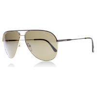 Tom Ford Erin Sunglasses Gold / Brown 50J