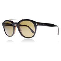 Tom Ford Newman Sunglasses Black Dark Havana 05H Polariserade 53mm