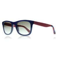 tommy hilfiger 1313s sunglasses blue red wood x2d