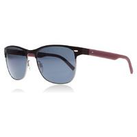 tommy hilfiger 1401s sunglasses matte brown burgundy r56