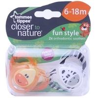 Tommee Tippee Fun Style Soothers 6-18m
