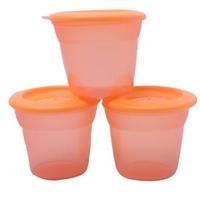 tommee tippee food pots orange