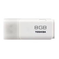 Toshiba 8GB TransMemory U202 USB Flash Drive - White