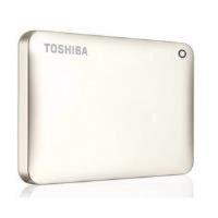 Toshiba Canvio Connect II - 2.5inch 500GB USB 3.0 Portable Ext HDD Gold