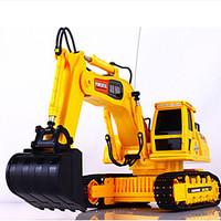 Toys Model Building Toy Excavating Machinery PVC