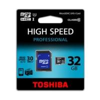 toshiba sdhc highspeed professional 32gb class 10 sd t032uhs1