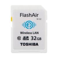 Toshiba SDHC FlashAir W-02 32GB Class 10 (SD-F32AIR-BL8)