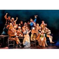 Top Price Les Misérables Theatre Tickets with Three Course Meal and Wine for Two