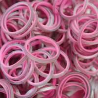 Toy Bands ( Medieval Pink ) (600 X Bag)