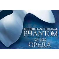 Top Price Tickets to Phantom of the Opera and a Meal for Two
