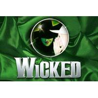 top price tickets to wicked and a meal for two