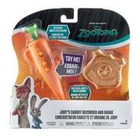 Tomy Zootropolis Judys Carrot Recorder and Badge (Multi-Colour)