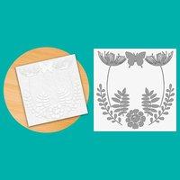 todo nature laurel 6x6 embossing folder 330618