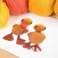 TOFT Duckling and Chick Box Includes 100g DK Yarn and Postcard Pattern 365363