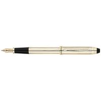 townsend 10 karat gold filledrolled gold fountain pen