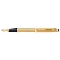 Townsend Brushed 23KT Gold Plate Fountain Pen