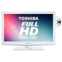 toshiba 22 inch led hd ready tv with built in dvd player 1xhdmi pc inp ...