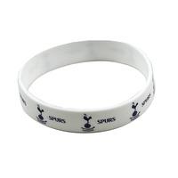 tottenham rubber crest single wristband