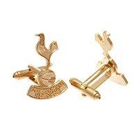 Tottenham Hotspur F.c. Gold Plated Cufflinks Official Merchandise