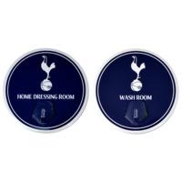 Tottenham Unisex Official Sign With Hanging Hooks (pack Of 2), Multi-colour