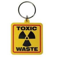 Toxic Waste Rubber Keyring