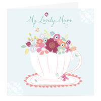 To My Lovely Mum Greeting Card