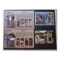 Tour de France on Stamps four mixed Miniature Sheets.