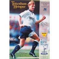 tottenham hotspur v nottingham forest premier league 28th dec 1992