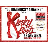 Top Price Tickets to Kinky Boots with a Meal for Two