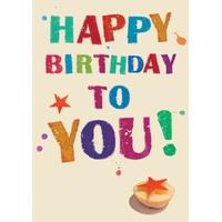 to you birthday card