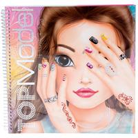 TOPModel Create Your Hand-Design Colouring Book