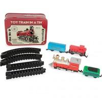toy train in a tin